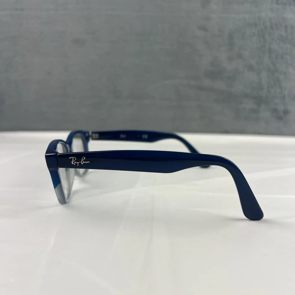 Ray Ban Kids Eyeglasses RB 1528  3581  FRAMES ONLY Blue Clear Full Rim 48-16-130
